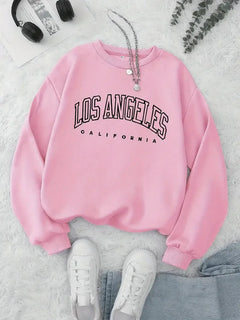 Alex | Unisex Winter Sweatshirt in Rosa