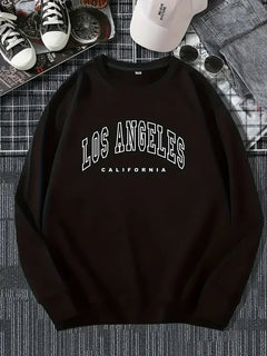 Alex | Unisex Winter Sweatshirt in Schwarz