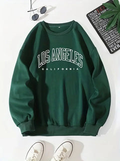 Alex | Unisex Winter Sweatshirt in Grün