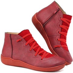 Alina™ – Bequeme Stiefeletten in Rot