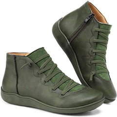 Alina™ – Bequeme Stiefeletten in Grün