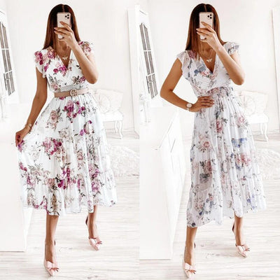 Lynette - Elegantes Midikleid