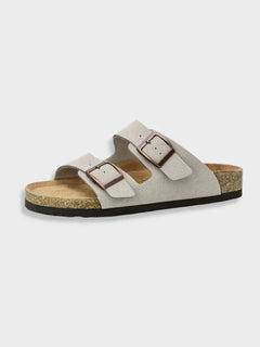 Olivia® | Old Money Arizona Sandalen in Grau