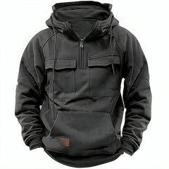 Alvaro | Hoodie mit Futter aus Baumwollmischung in Grau