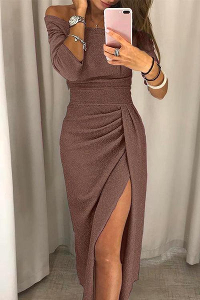 Palmira | Elegante Abend-Silhouette Damenkleid