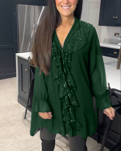 Anneliese - Bluse mit Rüschen und elegantem Stil