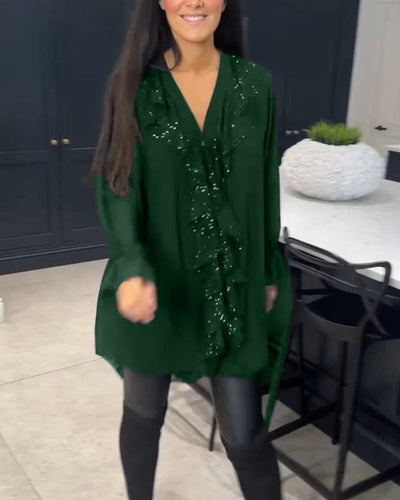 Anneliese - Bluse mit Rüschen und elegantem Stil