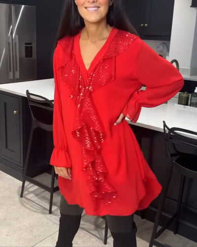 Anneliese - Bluse mit Rüschen und elegantem Stil