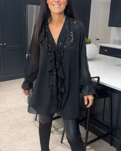 Anneliese - Bluse mit Rüschen und elegantem Stil