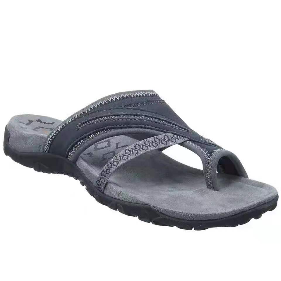 Ari - Orthosandalen Mit Wildleder Sohle Und Zehensteg