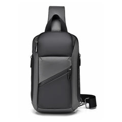 Aris | Sportliche Crossbody-Tasche in Grau