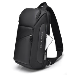 Aris | Sportliche Crossbody-Tasche in Schwarz