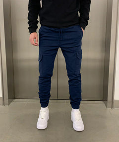 Max | Cargo Hose in Marineblau