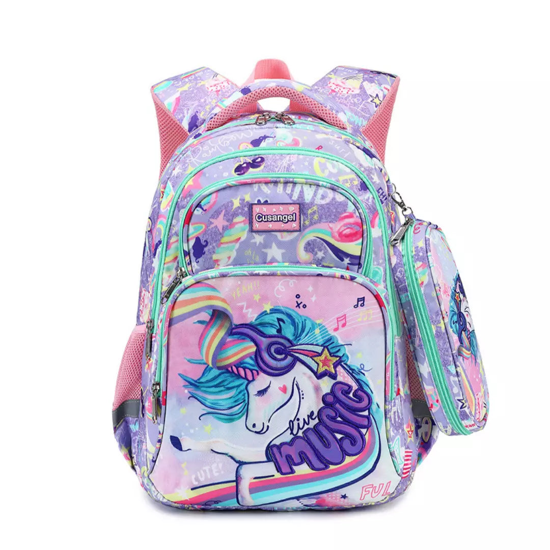 Ralphmattew - Ergonomische Ultraleichte Schultasche mit kostenlosem Stifthalter