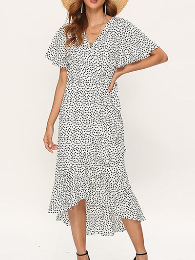 Assunta- Florales Boho Kleid Robe