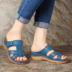 Mina® | Orthopädische Sandalen für Damen in Blau