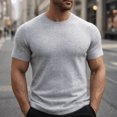 Auro | Ultra-weiches leichtes Damen-T-Shirt in Grau