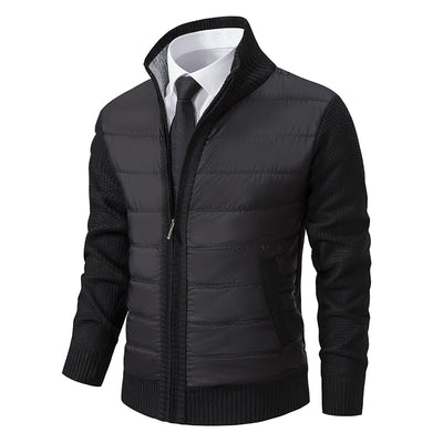 Herren Winter Strickjacke | Mit Reißverschluss