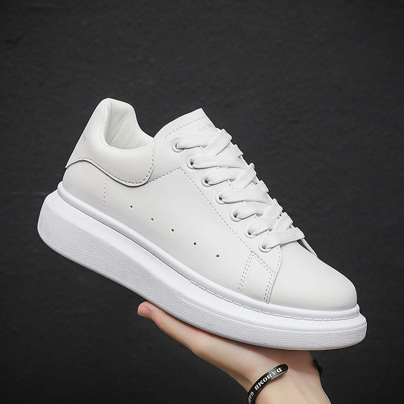 Plattform-Schnürsneaker für Herren