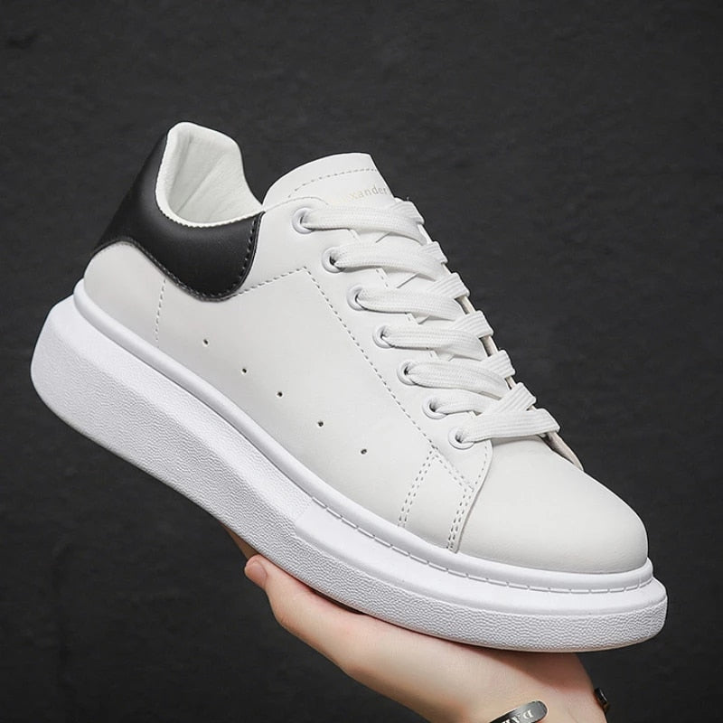 Plattform-Schnürsneaker für Herren