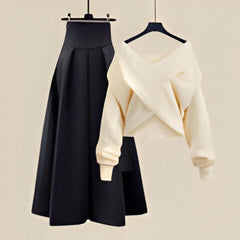Alvyn | Casual and relaxed winter set in Beige