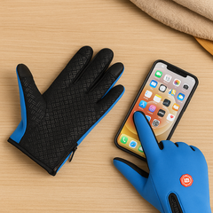Avery | Thermo-Touchscreen-Handschuhe in Blau