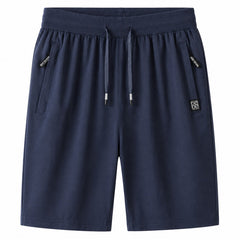 Iron™ Shorts aus Premium-Baumwolle mit kühlender Technologie in Blau