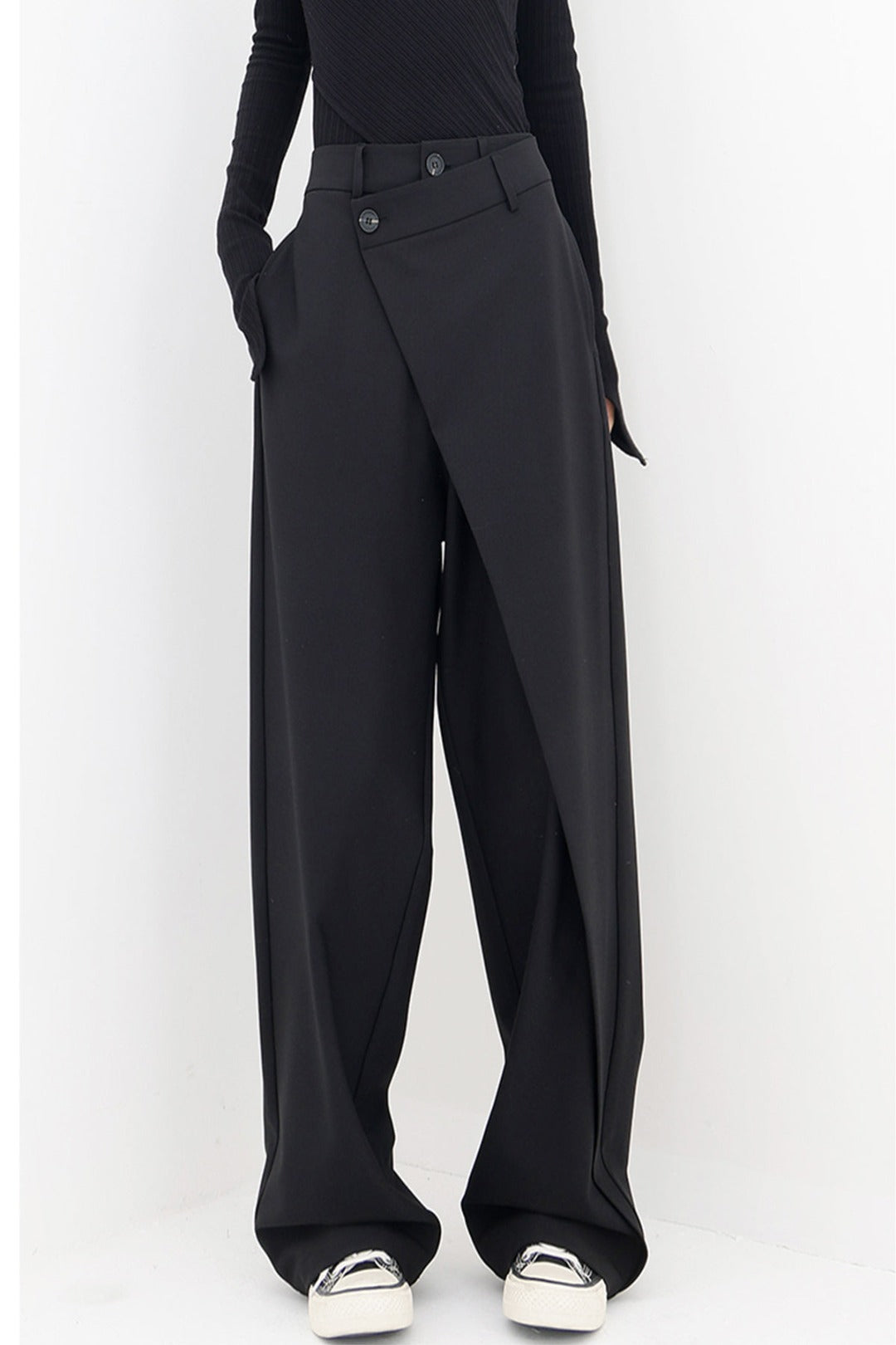 Charlotte - Asymmetrische Baggy-Hose