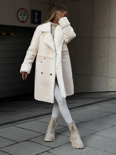 Damen Teddy Mantel | Winter