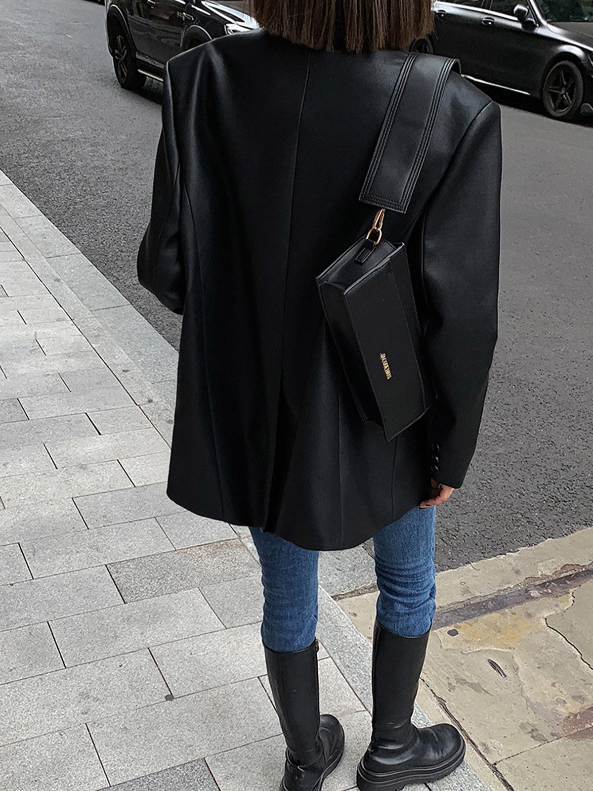 CLARA | LEDERBLAZER