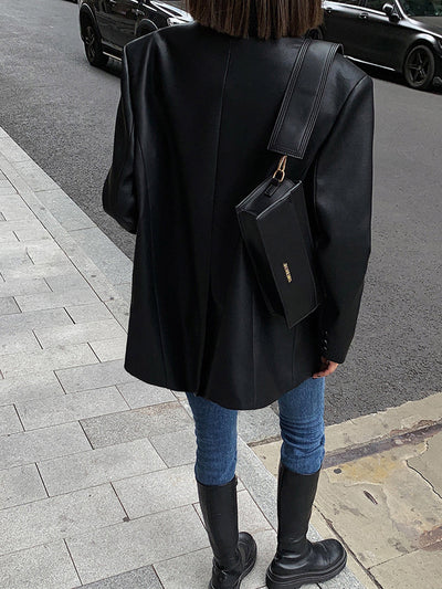 CLARA | LEDERBLAZER