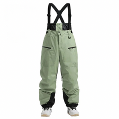 Walter | Warme Schneehose für Herren Winter Outdoor in Hellgrün