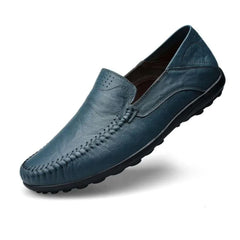 Franz®️™ | Ledermokassin in Blau