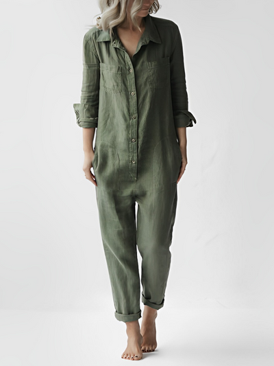 Sveltea - Jumpsuit mit Knopfleiste