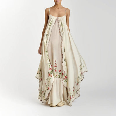 Sophie - Besticktes Boho Kleid