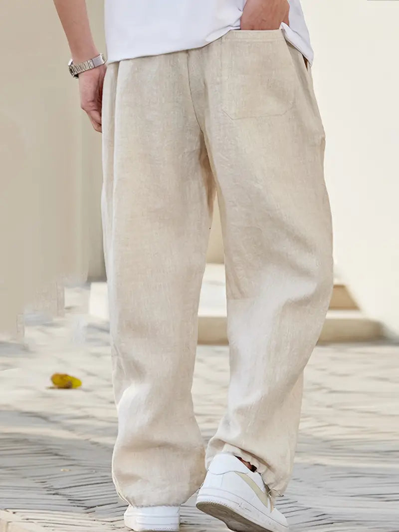 Benedikt – Leinenhose Herren Sommer Lässig Bequem Modisch