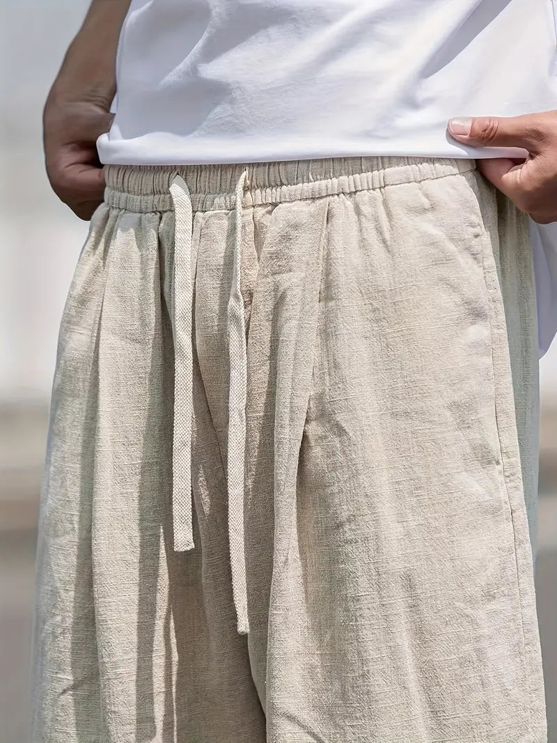Benedikt – Leinenhose Herren Sommer Lässig Bequem Modisch