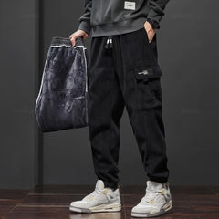Xander™ - Lässige Fleece-Hose für Herren in Schwarz