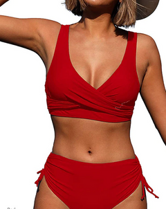 Yenifer® | Stilvolles 2-teiliges Bikini-Set für den Sommer in Rot