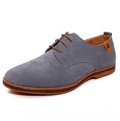 Bernard - Elegante Schuhe aus Wildleder für Männer in Grau