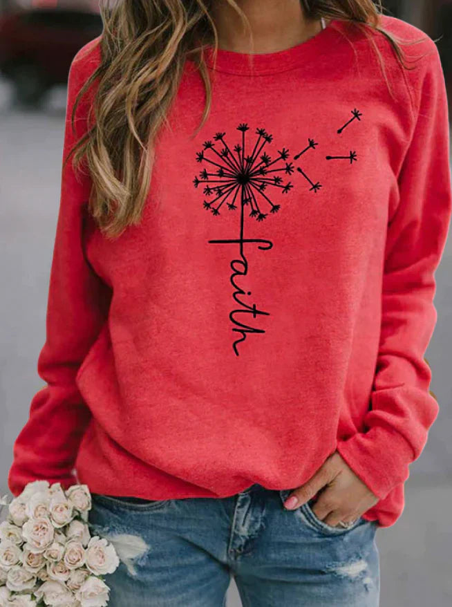 Rundhals-Pullover für Frauen