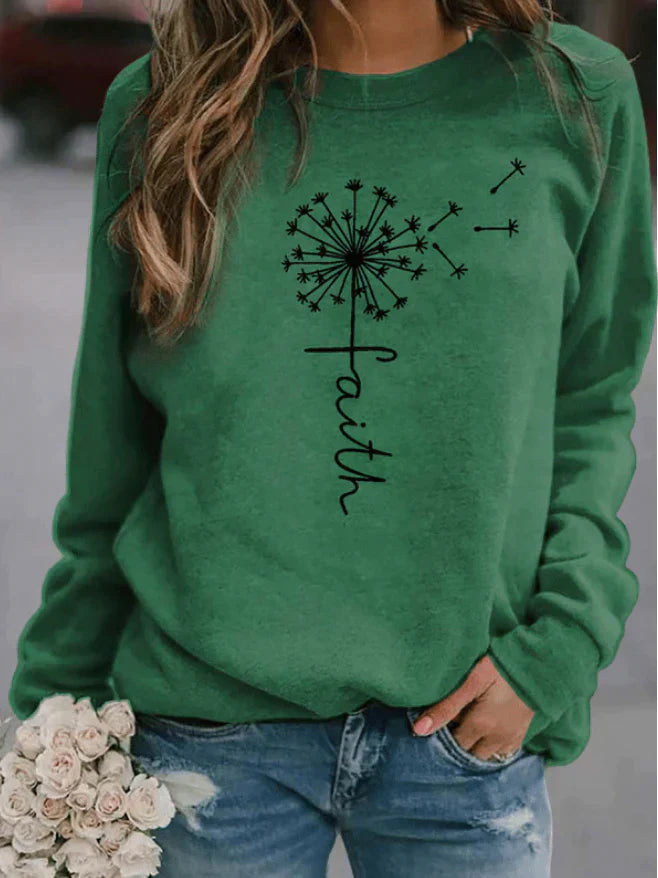 Rundhals-Pullover für Frauen