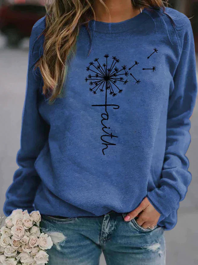 Rundhals-Pullover für Frauen