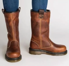 Serenity - Damen Cowboystiefel in Braun
