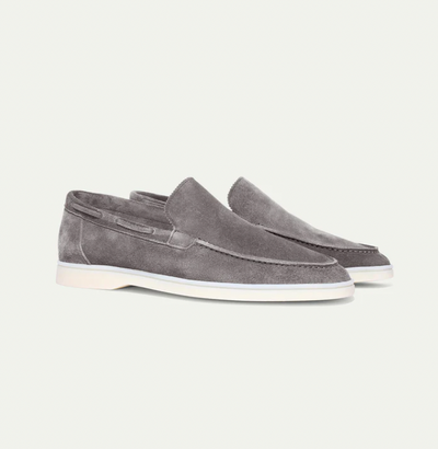 Lorenzo - Zeitlose Herrenloafers aus Wildleder