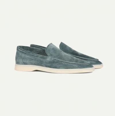 Lorenzo - Zeitlose Herrenloafers aus Wildleder
