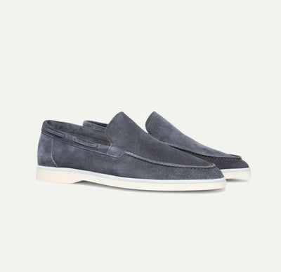 Lorenzo - Zeitlose Herrenloafers aus Wildleder