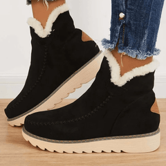 Superbequeme und gemütliche Winterschuhe für Frauen in Schwarz
