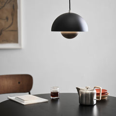 GlowDome - Plafondlampe in Schwarz