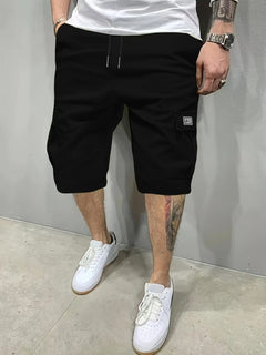 Jason | Cargo Shorts für Herren in Schwarz